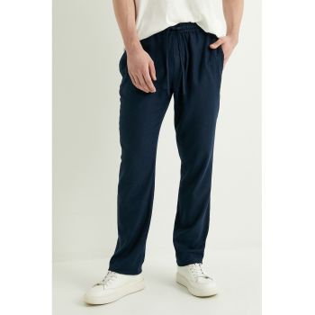 Pantaloni de trening din bumbac si in