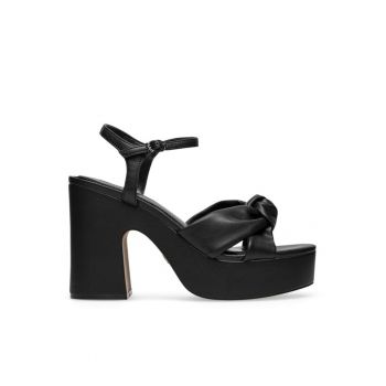 Sandale dama - 590558853047336 - Sintetic - Negru