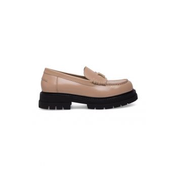 Mocasini dama - 590559 - Piele naturala - Bej -