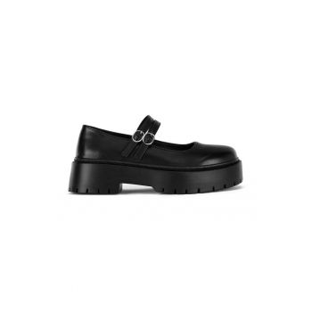 Pantofi dama - 590559 - Sintetic - Negru -