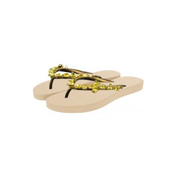 Papuci flip-flop cu strasuri Amalia