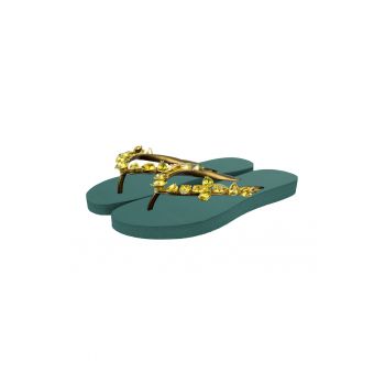 Papuci flip-flop cu strasuri Amalia