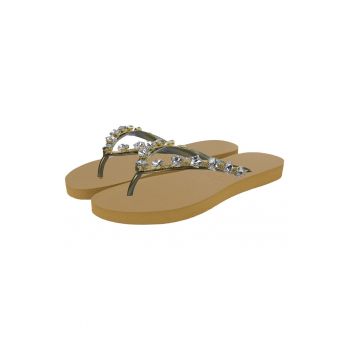 Papuci flip-flop cu strasuri Chrystal Star