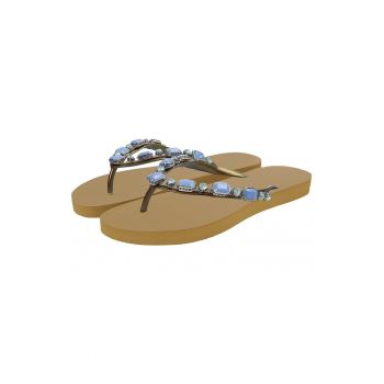 Papuci flip-flop cu strasuri Copa Cabana