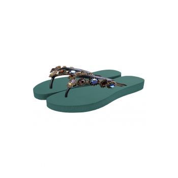 Papuci flip-flop cu strasuri Monroe