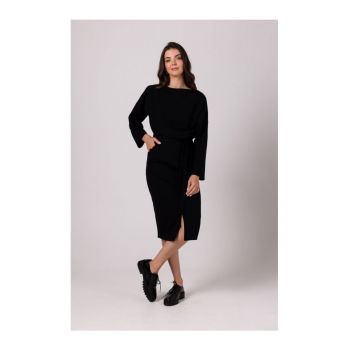 Rochie casual de dama - Cadwahan - neagra