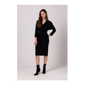 Rochie casual de dama - Carence - neagra