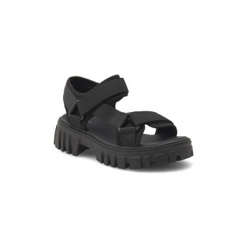 Sandale dama - 496151 - Piele ecologica - Negru