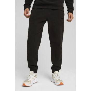 Pantaloni de trening cu logo brodat Ess Elevated