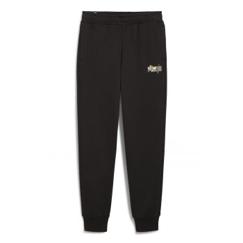 Pantaloni de trening cu logo discret Ess+