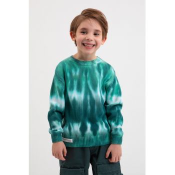 Pulover cu model tie-dye