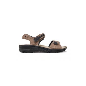 Sandale dama - 303686 - Piele naturala - Bej -