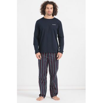 Pijama lunga din bumbac organic