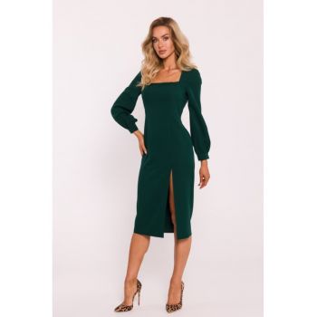 Rochie cu slit inalt pe picior -