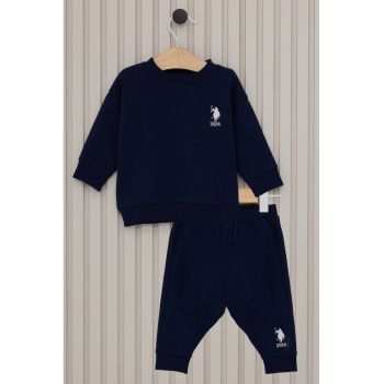 Set de bluza sport si pantaloni sport cu snur