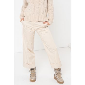 Pantaloni chino crop