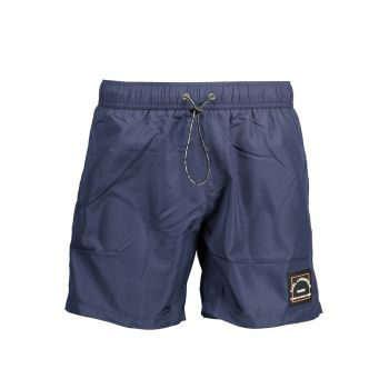 Pantaloni scurti barbati pentru inot cu talie medie si croiala Regular fit - KL22MBM01 - Bleumarin