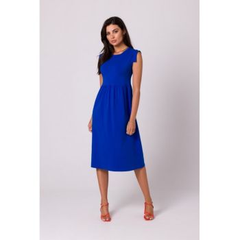 Rochie midi din bumbac -