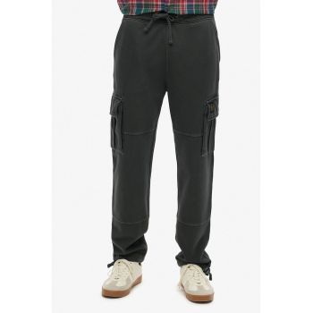 Pantaloni cargo de trening cu snur