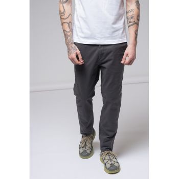 Pantaloni chino slim fit din amestec de bumbac organic