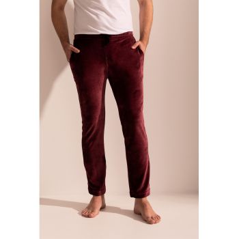 Pantaloni din amestec de modal cu talie elastica Velvet