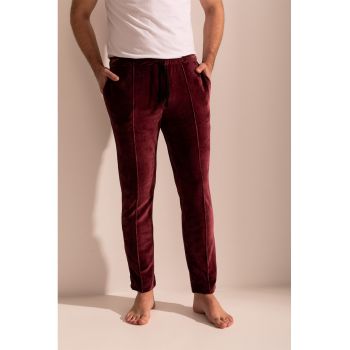 Pantaloni din amestec de modal cu talie elastica Velvet