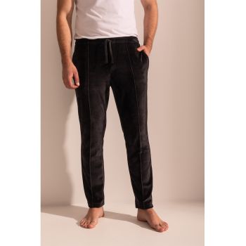 Pantaloni din amestec de modal cu talie elastica Velvet