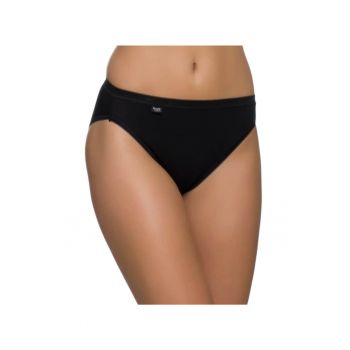 Set 2 perechi chiloti dama - Pan-133 - Bumbac/Lycra - Negru -