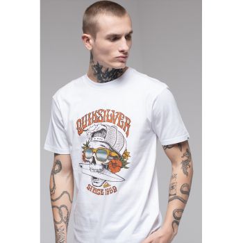 Tricou din bumbac cu imprimeu Skull69