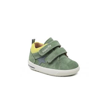 Pantofi baieti - 302522293 - Piele naturala - Verde