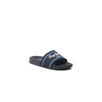 Papuci flip-flop baieti - Textil - Albastru marin