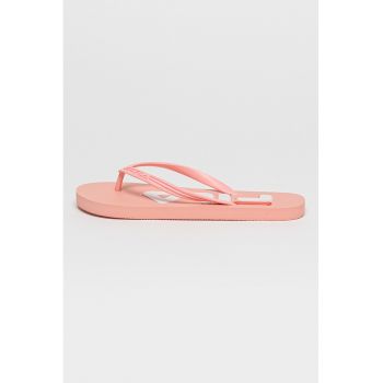 Papuci flip-flop cu model uni Troy