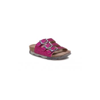 Papuci flip-flop fete - Textil - Roz