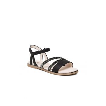 Sandale copii - 302261253 - Piele ecologica - Negru