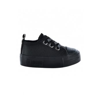 Pantofi sport low-cut de piele ecologica