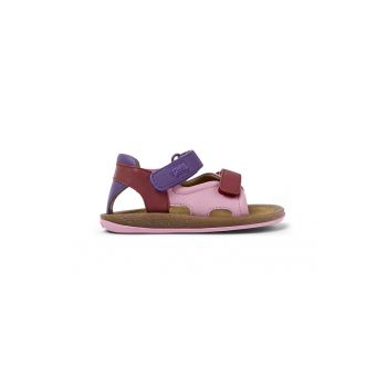 Sandale de piele cu velcro Bisho