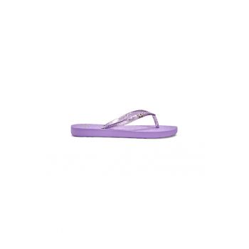 Papuci flip-flop fete - 301819578 - Textil - Violet