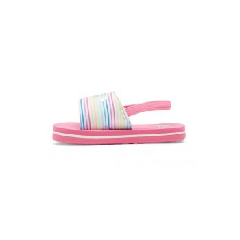 Sandale slingback cu velcro Finn