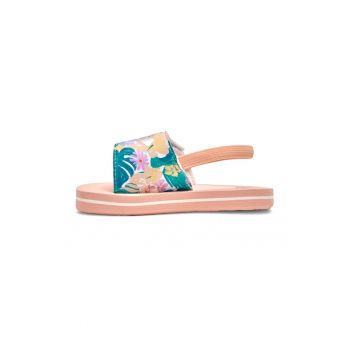 Sandale slingback cu velcro Finn