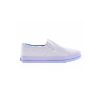 Tenisi slip-on cu talpa cu dungi