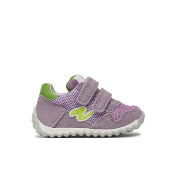 Mocasini copii 303875039 - Piele intoarsa/Textil - Violet