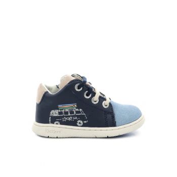 Pantofi copii 303831745 - Piele intoarsa/Piele ecologica - Bleumarin