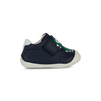 Pantofi sport de piele cu velcro Tutim