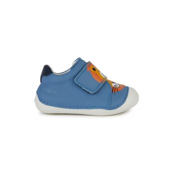 Pantofi sport de piele cu velcro Tutim