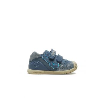 Sneakers 241108 A556-A Albastru - Piele naturala