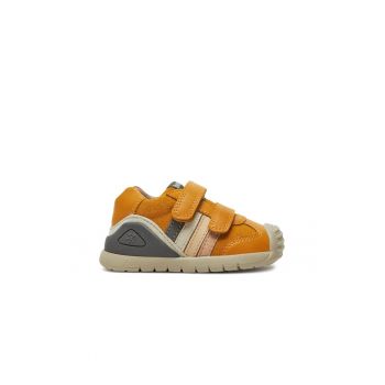 Sneakers 241110 B240-B Galben - Piele naturala