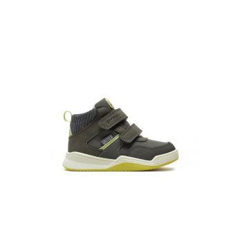 Sneakers 241330 B156 Gri - Piele ecologica