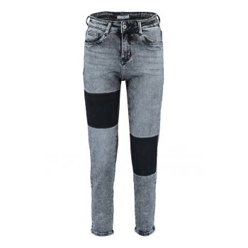 Blugi slim fit decolorati