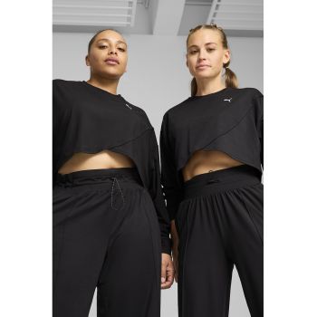 Bluza de trening crop pentru antrenament Cloudspun