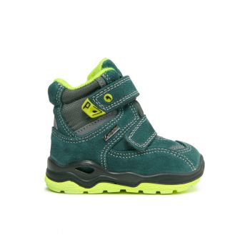 Pantofi copii 303236090 - Piele intoarsa/Textil - Verde